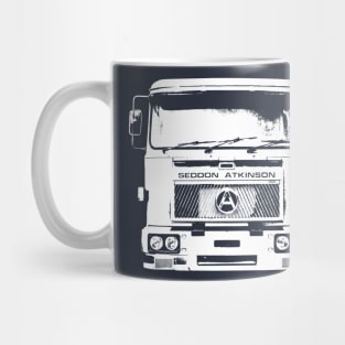 Seddon Atkinson 401 classic 1980s lorry outline (white) Mug